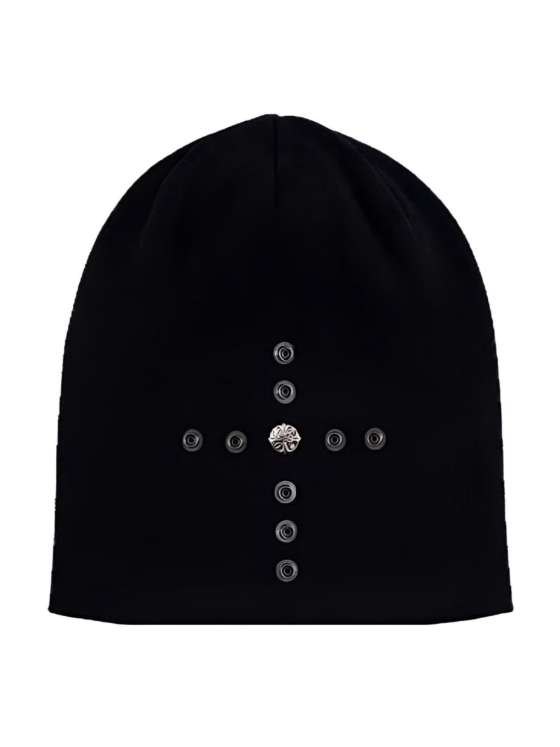 SUPPLIER 【SUPPLIER】Cross Studs Long Beanie ネバーマインドザエックスユー／チカシツプラス 帽子 ..