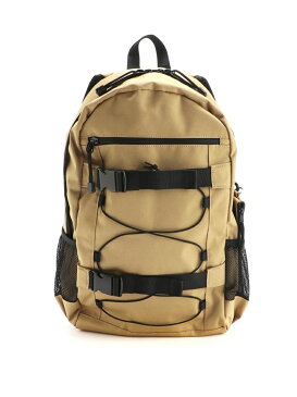 WEGO WEGO/(M)ストラップバックパック ウィゴー バッグ リュック/バックパック ブラック ベージュ【送料無料】