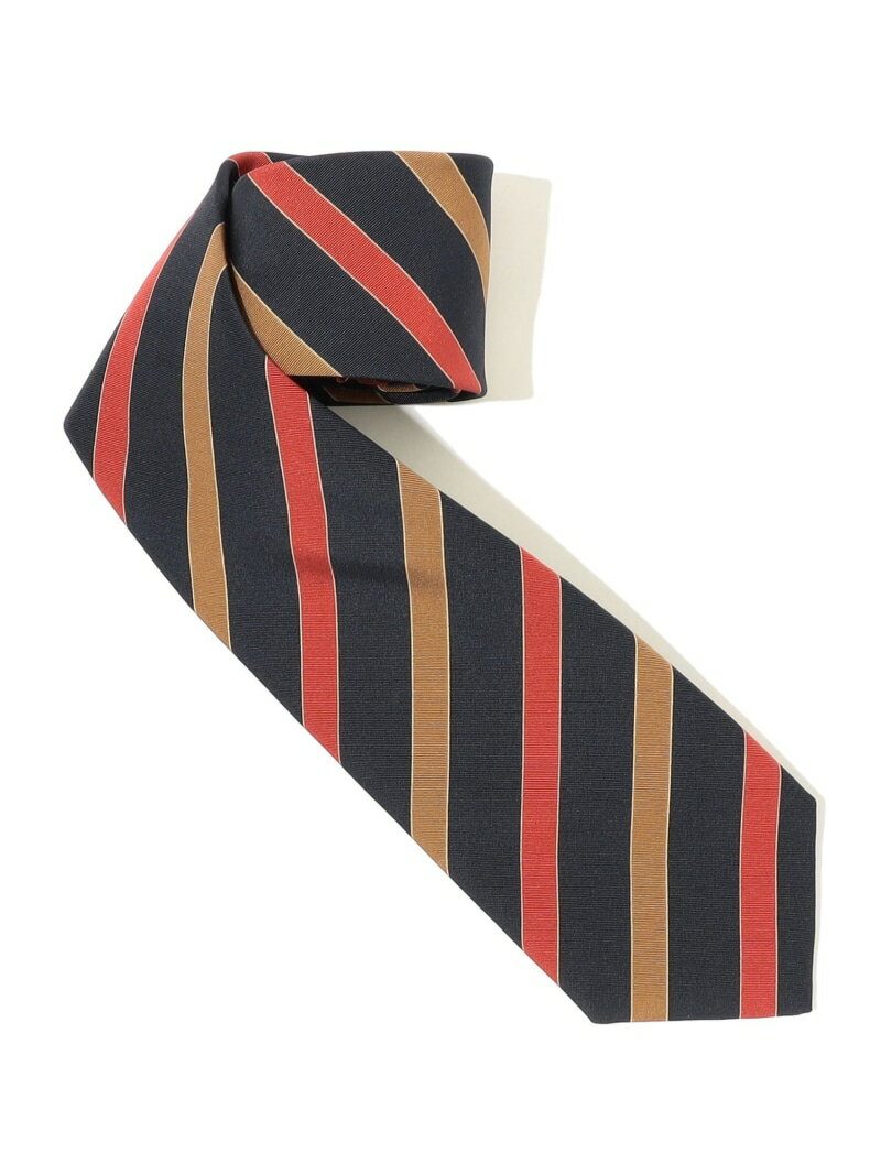 TOMORROWLAND GOODS Atkinsons アイリッシュポプリン レジメンタルストライプネクタイ トゥモローラン..