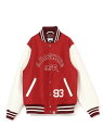 A BATHING APE GIANT APE HEAD VARSITY JACKET M ア ベイシング エイプ 福袋・ギフト・その他 その他 レッド パープル【送料無料】