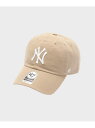 B.C STOCK 47 CLEAN UP Yankees / クリーンナップ ニューヨーク・ヤンキース ベーセーストック 帽子 キャップ ブラック ベージュ ...