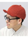 Basiquenti リブ編みニット ショートバイザー アンパイアキャップ ボールキャップ ショート エー.エム.エス. 帽子 キャップ カーキグリーン グレー ブラウン ブラック オレンジ