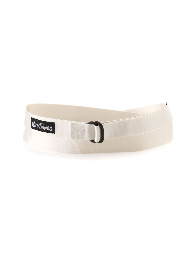 F.S.B F.S.B/(U)【63】【WILD THINGS】W-RING BELT エフエスビー ファッション雑貨 ベルト ブラック グレー ホワイト カーキグリーン ブラウン