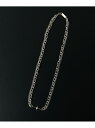 【SALE/46%OFF】WEGO MEN'S Mモチーフレイヤーネックレス ウィゴー アクセサリー・腕時計 ネックレス シルバー【RBA_E】