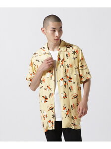 GARDEN TOKYO Aloha Blossom/ ֥å/KING&QUEEN SHIRTS/ϥ ǥ ȥåץ ġ֥饦 ١ ̵