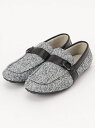【SALE/40%OFF】HIDEAWAYS NICOLE ファブリックドライビングシューズ ニコル シューズ・靴 その他のシューズ・靴 グレー ブラック【RB...