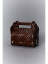 MASU LEATHER CAKE BAG エムエーエスユー バッグ ハンドバッグ ブラウン ゴールド ブラック シルバー【送料無料】
