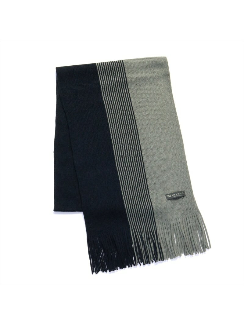 【SALE／20%OFF】TOKYO SHIRTS 大柄ラッセルマフラー ネイビー BM29H600GEAJ3AA-19-M00 トーキョーシャ..