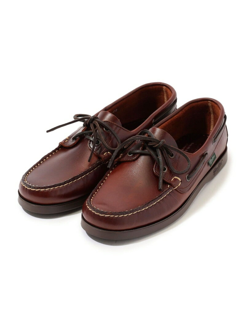 TOMORROWLAND GOODS Paraboot BARTH レザー デッキシューズ トゥモロ ...