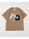 JOURNAL STANDARD POTATO HEAD / ポテト ヘッド Ki-Ai ショート スリーブ プリント Tシャツ ジャーナル スタンダード トップス カットソー・Tシャツ ホワイト ブラウン【送料無料】