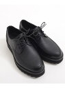 CavariA CavariA コンビネーションモカシンシューズ シルバーバレット シューズ・靴 モカシン・デッキシューズ ブラック【送料無料】