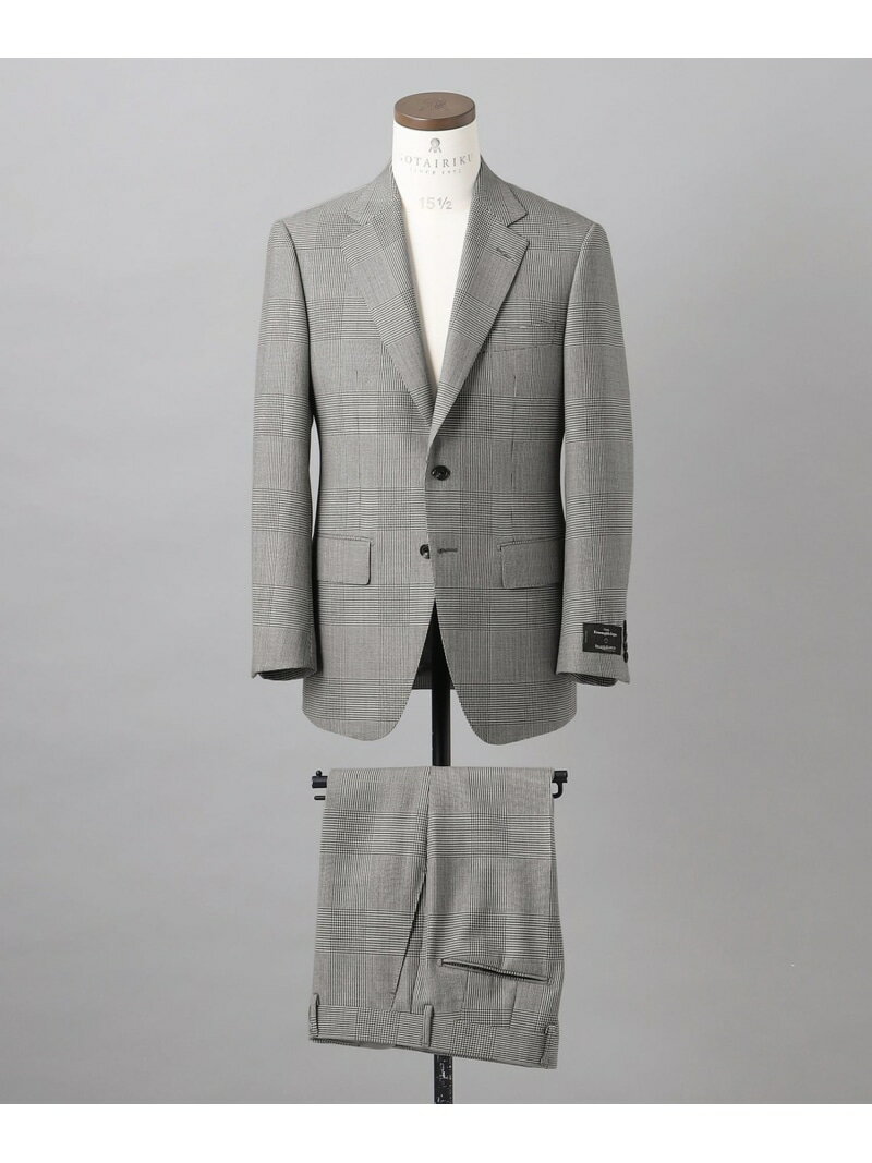 GOTAIRIKU 【Ermenegildo Zegna】ISLAND FLEECE スーツ ゴタイリク スーツ・フォーマル セットアップスーツ ブラック【送料無料】