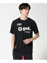 gol. (U)スレイクールH.Sシャツ<レイ> ゴル トップス カットソー・Tシャツ ブラック ホワイト【送料無料】(4)