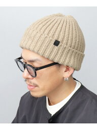 【SALE／10%OFF】ReqHatter リブボア ニットワッチ / ニット帽 / シンプル / 無地 / 厚手 エー.エム.エス. 帽子 ニット帽・ビーニー ベージュ グレー カーキ ブラック【RBA_E】