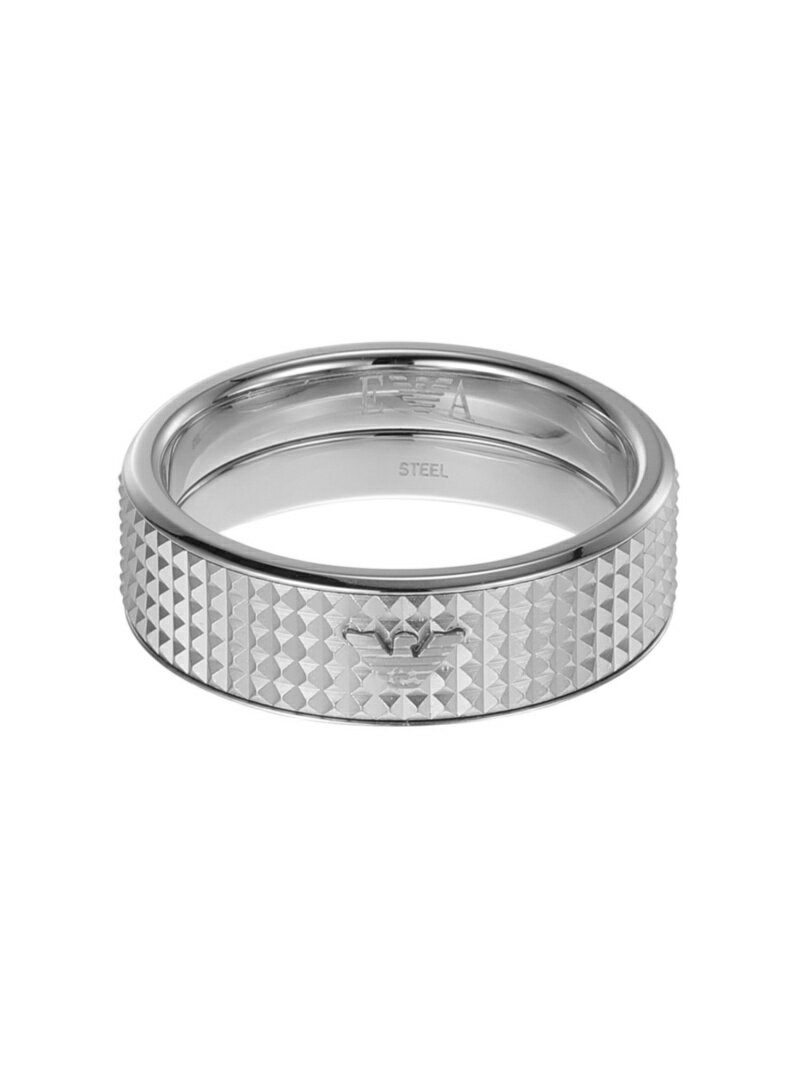 EMPORIO ARMANI EMPORIO ARMANI/(M)RING EGS2988040 ウォッチステーションインターナショナル アクセサリー・腕時計 リング・指輪 シルバー【送料無料】