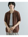 【SALE/50%OFF】SENSE OF PLACE 『ユニセックス』『洗濯可』クロシェライクニットカーディガン センス オブ プレイス トップス カーディガン カーキグリーン ブラック ブラウン【RBA_E】