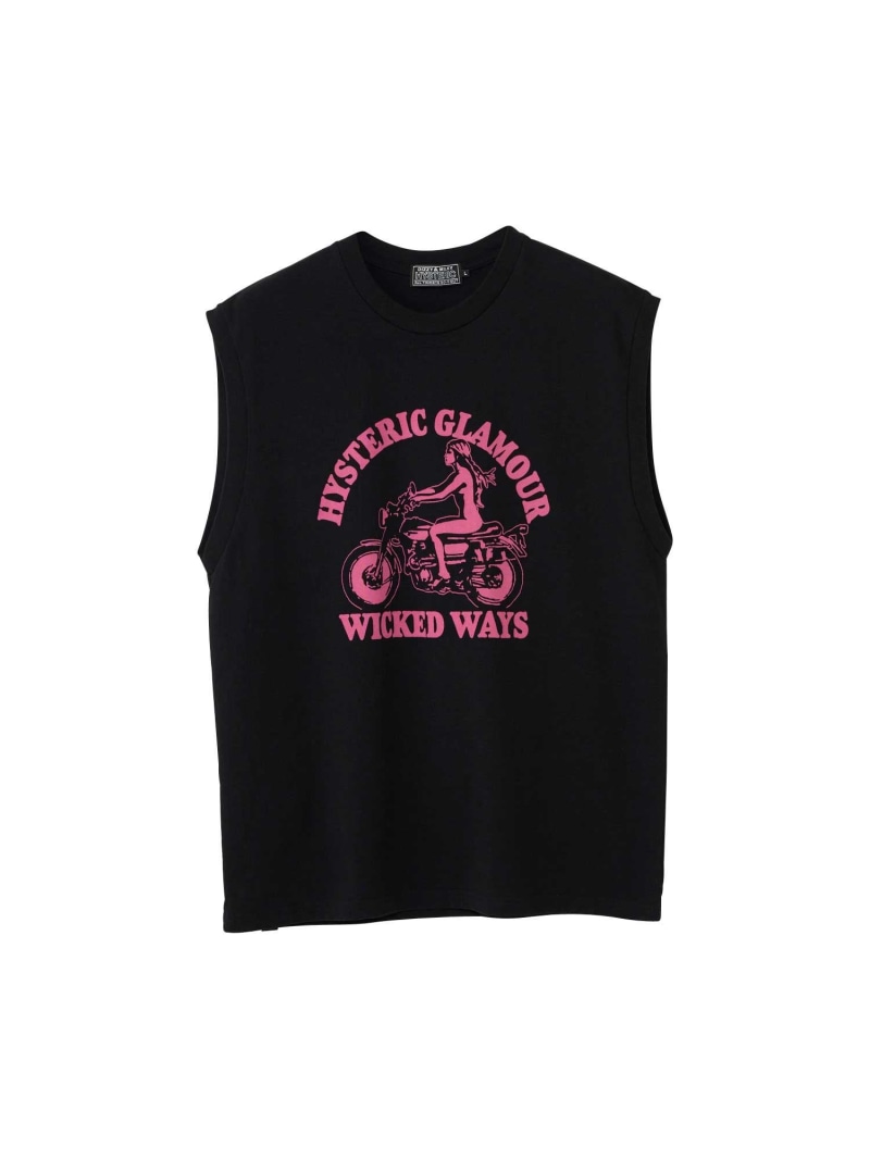 ヒステリックグラマー★メッシュノースリーブTシャツ/タンクトップ セット 楽天市場】HYSTERIC GLAMOUR ヒステリックグラマー(タンク