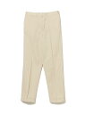 BEAMS MEN WAREHOUSE & CO. / Lot 1222 FLIP TOP STYLE PIQUE PANTS r[X  pc ̑̃pc zCgyz