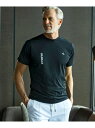 【SALE/10%OFF】1PIU1UGUALE3 RELAX (M)1PIU1UGUALE3 RELAX/UST-23026ランニングロゴTシャツ シフォン トップス カットソー・Tシャツ ホワイト ブラック【RBA_E】【送料無料】