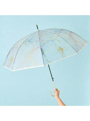 Francfranc インクアートアンブレラ 長傘 61cm スカイブルー フランフラン ファッション雑貨 傘・長傘 ブルー Francfranc インクアートアンブレラ 長傘 61cm スカイブルー フランフラン ファッション雑貨 傘・長傘 ブルー