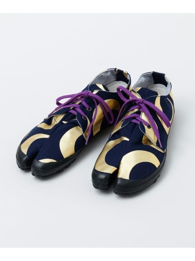 カヤ 【カヤ】金の月夜 紐地下足袋 アミナコレクション シューズ・靴 モカシン・デッキシューズ ゴール..