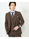【SALE/30%OFF】CROWDED CLOSET 【COOLMAX ECOMADE(クールマックス エコメイド)】NARROW千鳥格子柄スーツ/別売りベス...