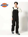 【SALE／10 OFF】Dickies DK/(U)DB100MODEL OVERALL ハンドサイン オールインワン オーバーオール オーバーオール サロペット ブラック ブラウン【RBA_E】【送料無料】