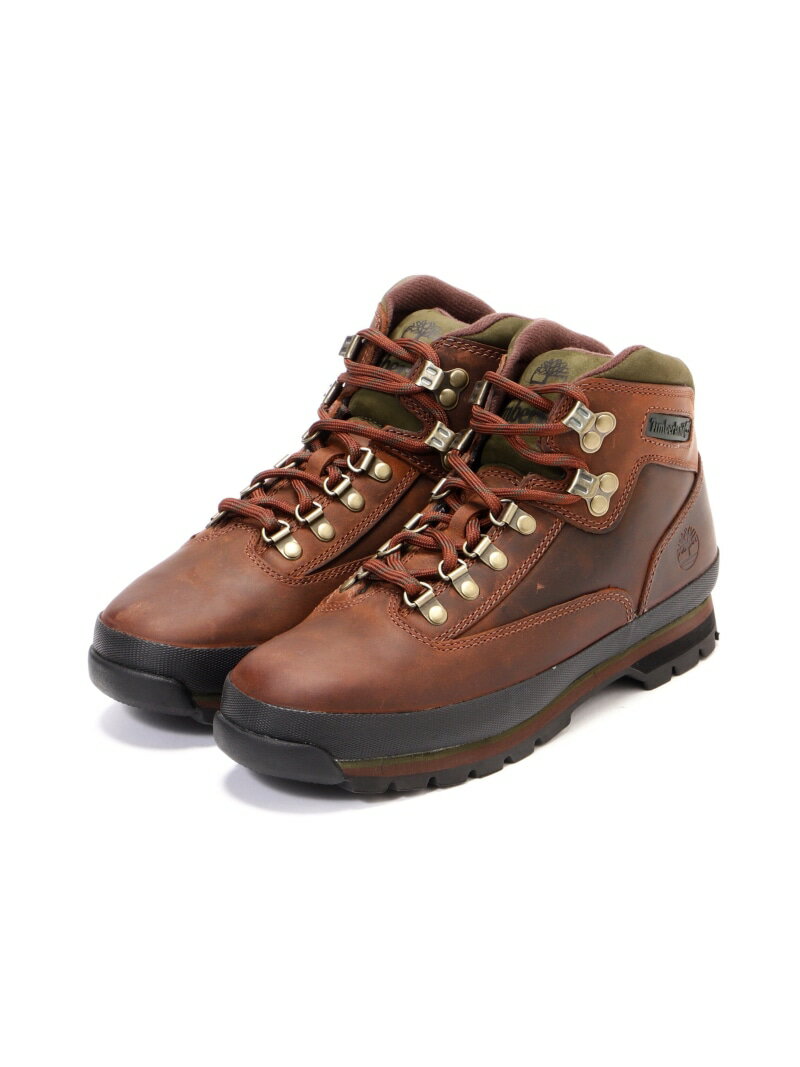 LHP TIMBERLAND/ティンバーランド/Euro Hiker Leather/ユーロハイカー エルエイチピー シューズ・靴 ブーツ ブラウン【送料無料】