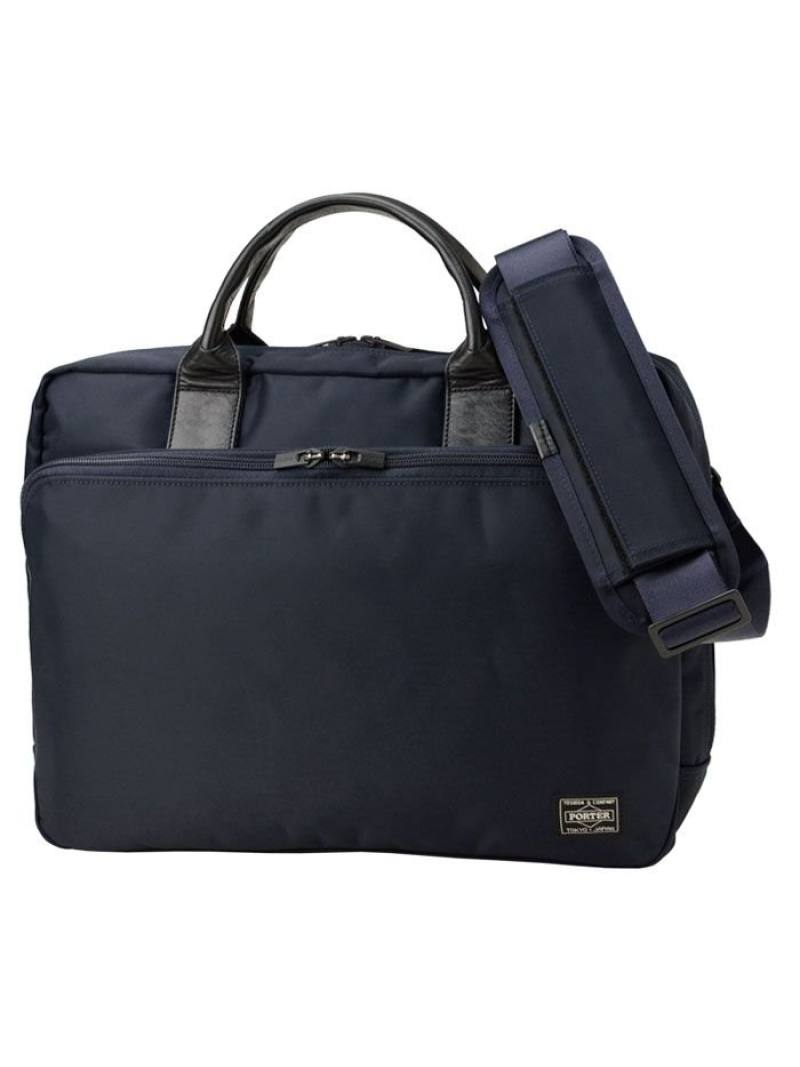 PORTER タイム 2WAYブリーフケース(S) ポーター バッグ ビジネスバッグ・ブリーフケース ブラウン ブラ..