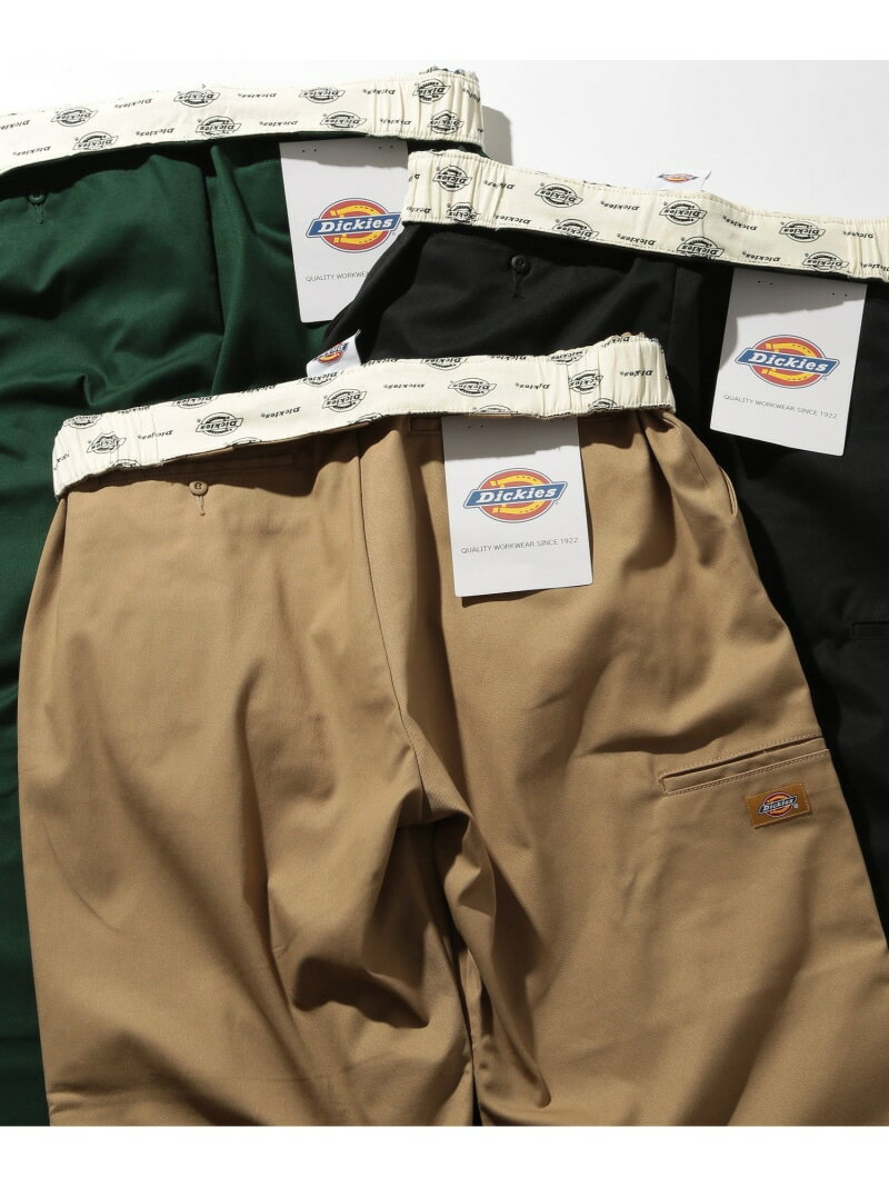 【SALE／18 OFF】Dickies Dickies/ストレッチツイルダブルニーイージーパンツ ディッキーズ シーズンレス 24SS ユニセックス セットアップセブン パンツ チノパンツ ベージュ ブラック ホワイト ブルー グリーン パープル【RBA_E】【送料無料】