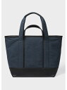 Paul Smith エンボスキャンバス トートバッグ ポール・スミス バッグ その他のバッグ ネイビー カーキグリーン【送料無料】