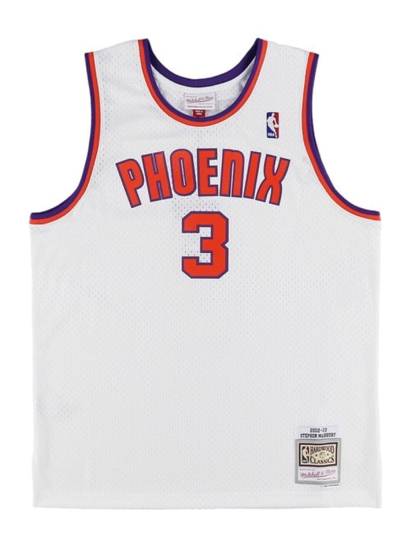 Mitchell & Ness Xet@E}[u[ TY I^lCg XCO}W[W 2002-03 PHOENIX SUNS NBA ALTERNATE JERSEY SUNS [L[[GXG[ gbvX ̑̃gbvX zCgyz