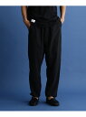 【SALE/50%OFF】Schott SLUB CHIFFON PANTS/スラブ シフォンパンツ ショット パンツ その他のパンツ グリーン オレンジ グレー ブラック【RBA_E】【送料無料】
