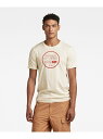 【SALE/50%OFF】G-Star RAW 【公式ショップ】CHEST GR SLIM R T/ロゴTシャツ ジースターロゥ トップス カットソー・Tシャツ ベージュ【RBA_E】(4)