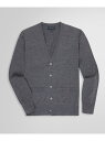 BROOKS BROTHERS メリノウール Vネックカーディガン ブルックス ブラザーズ トップス カーディガン グレー【送料無料】