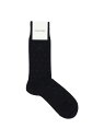 Calvin Klein Calvin Klein 抗菌防臭 足底メッシュ 2色ドット クルー丈 ビジネス ソックス ナイガイ 靴下・レッグウェア 靴下 ブラッ...