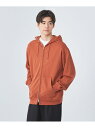 【SALE/50%OFF】UNITED ARROWS green label relaxing クリア スウェット ジップ パーカー ユナイテッドアローズ アウトレット トップス スウェット・トレーナー ブラック オレンジ グレー【RBA_E】【送料無料】