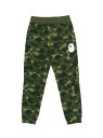 ア・ベイシング・エイプ A BATHING APE COLOR CAMO SWEAT PANTS ア ベイシング エイプ パンツ ジャージ・スウェットパンツ グリーン ネイビー パープル レッド【送料無料】