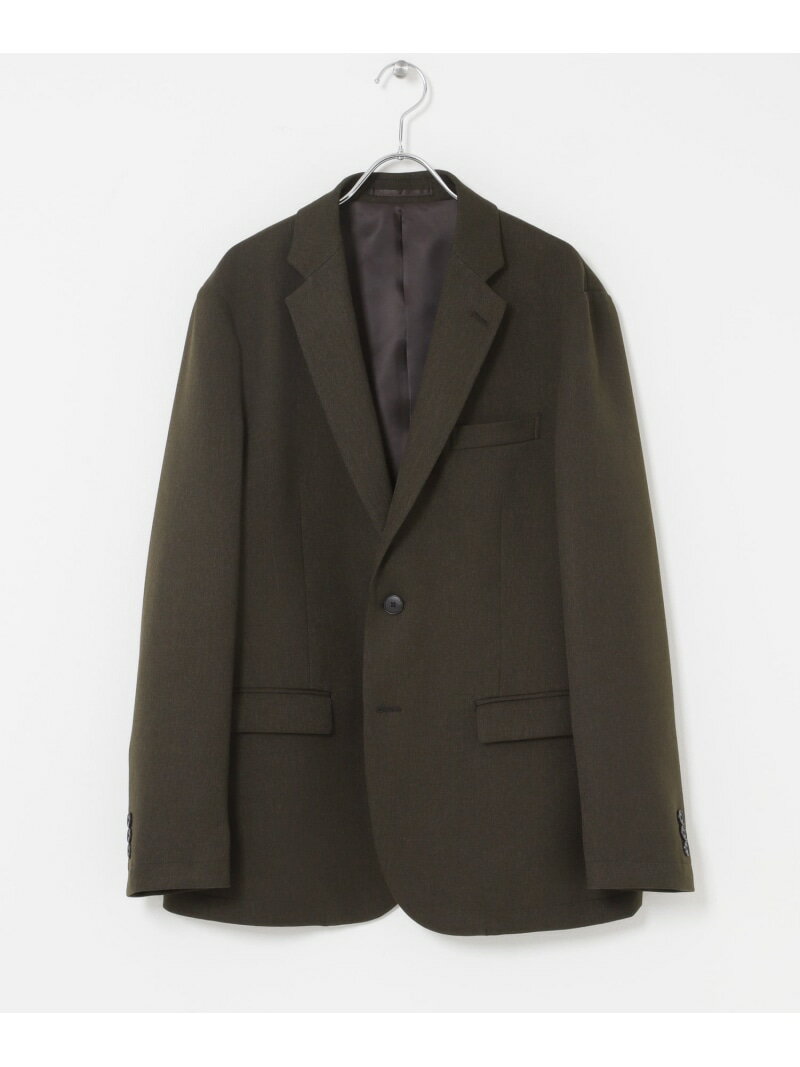 楽天Rakuten Fashion MenURBAN RESEARCH DOORS LIFE STYLE TAILOR ブラッシュドツイルストレッチジャケット アーバンリサーチドアーズ ジャケット・アウター テーラードジャケット・ブレザー ブラック グレー カーキグリーン【送料無料】