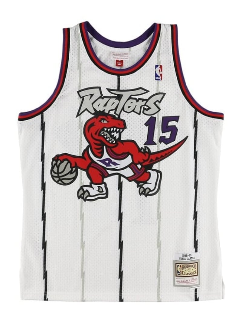 Mitchell & Ness ビンス・カーター ラプターズ ホーム スイングマンジャージ 1998-99 TORONTO RAPTORS Swingman Jersey TRA - #15 ルーキーユーエスエー トップス その他のトップス ホワイト【送料無料】