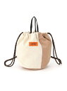 【SALE/19%OFF】UNIVERSAL OVERALL UNIVERSAL OVERALL/UVO-179 UO 2素材切替ドローストリング トートバッグ ショルダーバッグ ユニセックス ギフト セットアップセブン バッグ ショルダーバッグ オレンジ カーキグリーン ベージュ【RBA_E】【先行予約】*