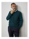 【SALE/30%OFF】Aquascutum MEN ジオメトリッククルーネック アクアスキュータム トップス ニット グリーン ピンク【RBA_E】【送料無...