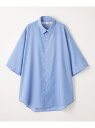 【SALE/40%OFF】CITEN <CITEN>エアリーテックスビッグシャツ シテン トップス シャツ・ブラウス ベージュ ブルー ブラック ホワイト【RBA_E】【送料無料】