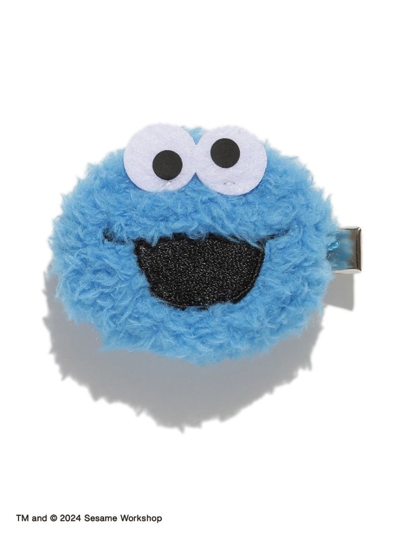 SESAME STREET MARKET ヘアクリップ クッキーモンスター セサミストリートマーケット ヘアアクセサリー その他のヘアアクセサリー ブルー