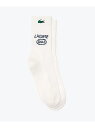 LACOSTE ラコステゴルフブークレジャージソックス 25-27cm ラコステ 靴下・レッグウェア 靴下 ホワイト