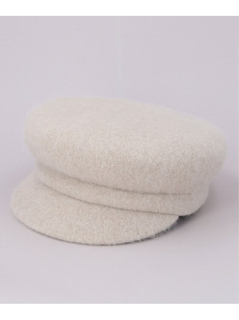 CA4LA YK ANGORA CAS カシラ 帽子 キャスケット ベージュ【送料無料】