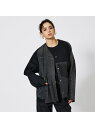 ABAHOUSE LASTWORD 【THRIFTY LOOK/スリフティールック】LEVIS /リーバイス リメイ アバハウス ジャケット・アウター デニムジャケット ブラック【送料無料】(4)