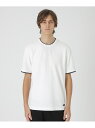 【SALE/43%OFF】BLACK LABEL CRESTBRIDGE パーシャルチェックアムンゼンTシャツ ブルーレーベル / ブラックレーベル・クレストブリッジ トップス その他のトップス ブラック ブルー ホワイト グリーン【RBA_E】【送料無料】