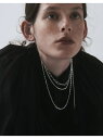 quip queint quip queint/anker chain necklace フォブ アクセサリー・腕時計 ネックレス シルバー【先行予約】*【送料...