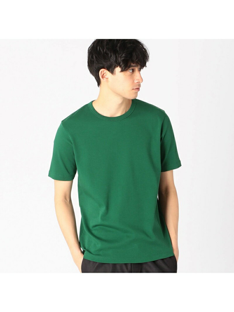 【SALE／90%OFF】COMME CA ISM ベーシック クルーネック Tシャツ コムサイズム トップス カットソー・Tシャツ グリーン ホワイト ブラック ネイビー【RBA_E】